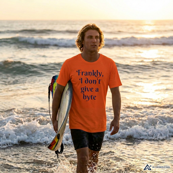 Frankly, I don't give a byte - Men's