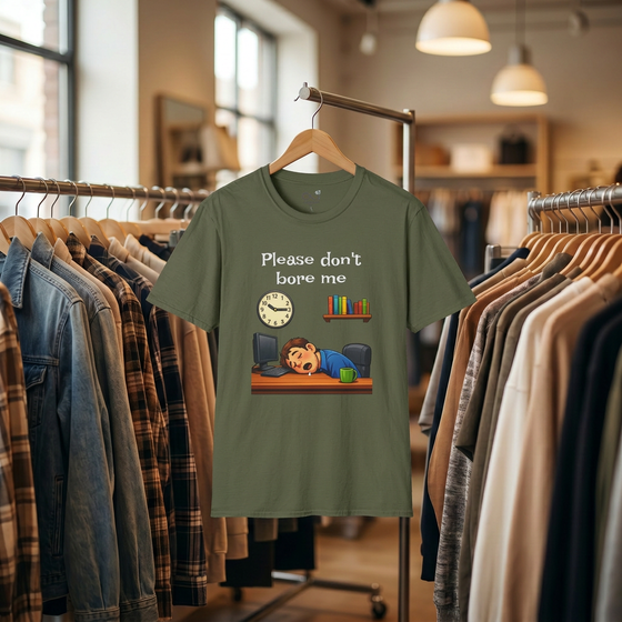 Please don't bore me - Men's