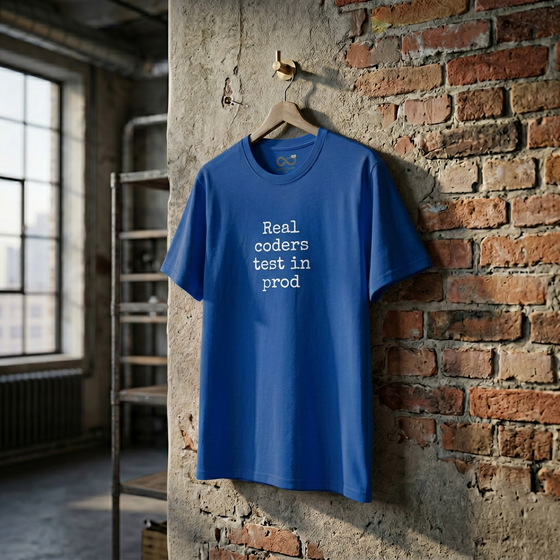 Real coders test in prod - Women's