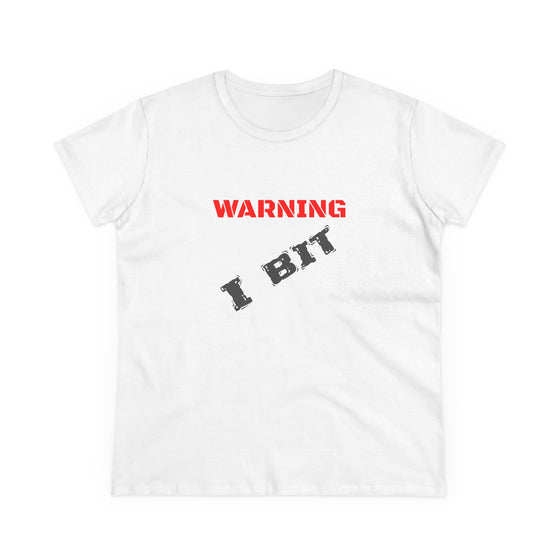 Warning: I bit - Women's