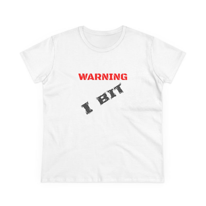 Warning: I bit - Women's