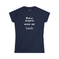 shell scripts make me bash - Women's