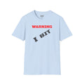 Warning: I bit - Men's