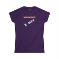 Warning: I bit - Women's