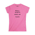 shell scripts make me bash - Women's