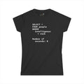 SELECT * FROM people WHERE intelligence > rock - Women's