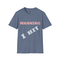 Warning: I bit - Men's