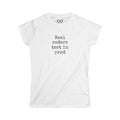 Real coders test in prod - Women's