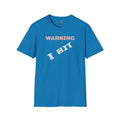 Warning: I bit - Men's