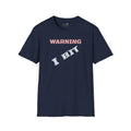 Warning: I bit - Men's