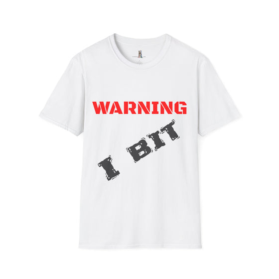 Warning: I bit - Men's