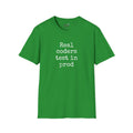 Real coders test in prod - Men's
