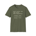America 250 - SQL - select from colonies - Men's