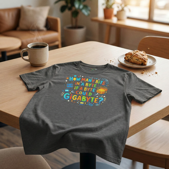 How many bits in a byte if a byte could gigabyte? - Women's