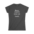 shell scripts make me bash - Women's