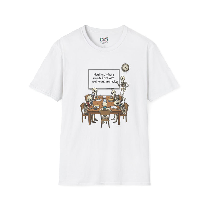 Meetings: where minutes are kept and hours are lost - Men's