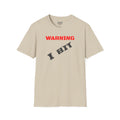 Warning: I bit - Men's