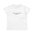 while not logical: ignore - Women's