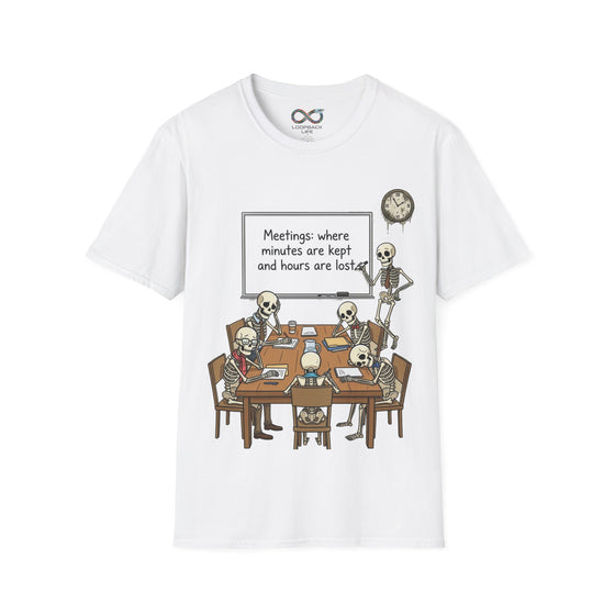 Meetings: where minutes are kept and hours are lost - Men's