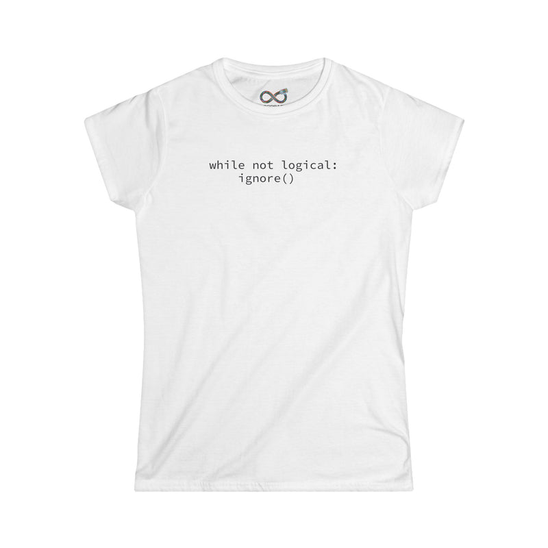 while not logical: ignore - Women's
