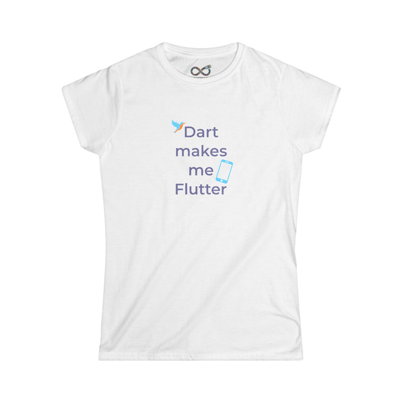 Dart makes me Flutter - Women's
