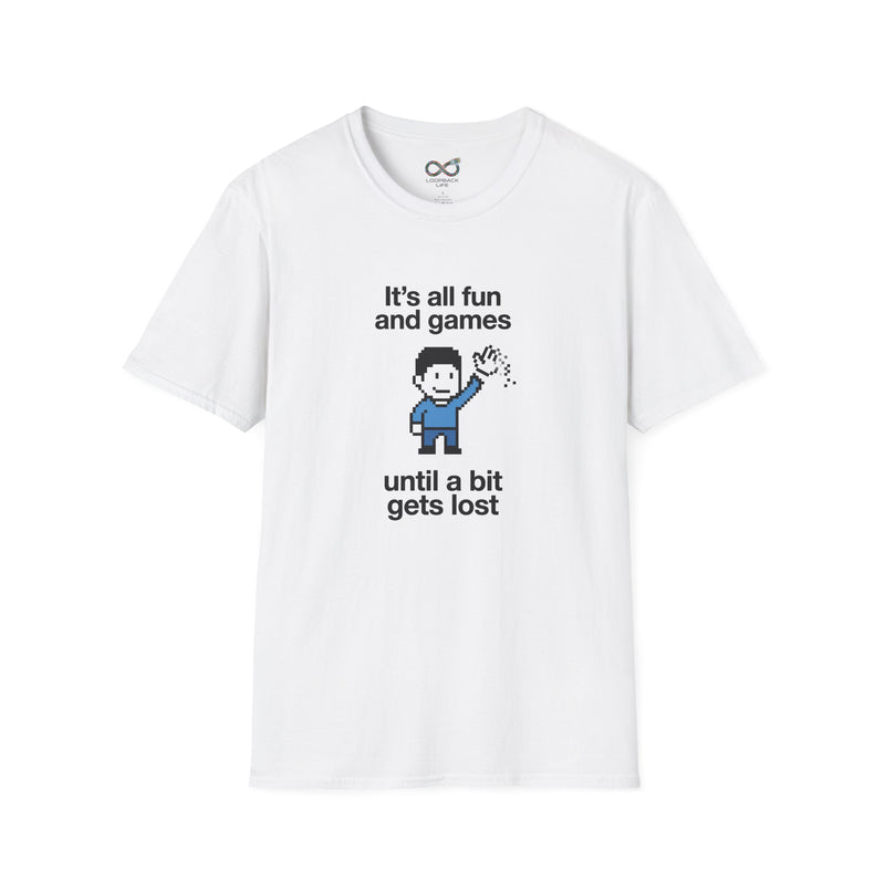 It's all fun and games, until a bit gets lost - Men's