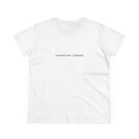 connection timeout - Women's