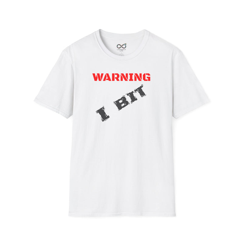 Warning: I bit - Men's