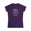 shell scripts make me bash - Women's