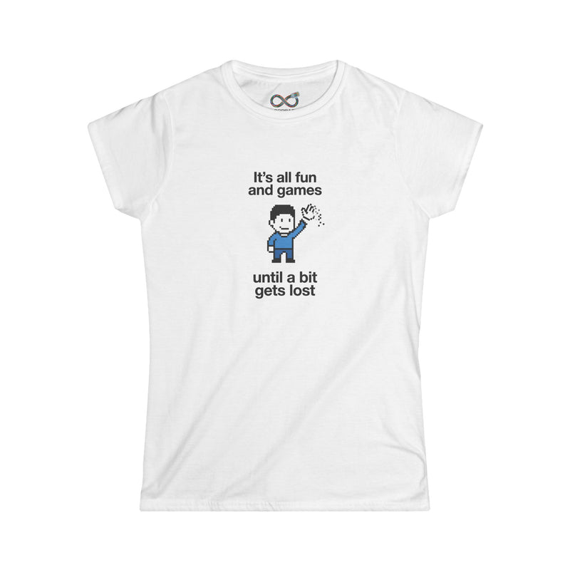 It's all fun and games, until a bit gets lost - Women's