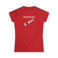 Warning: I bit - Women's