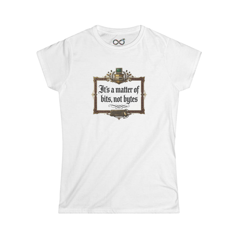 It's a matter of bits, not bytes - Women's