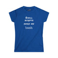 shell scripts make me bash - Women's